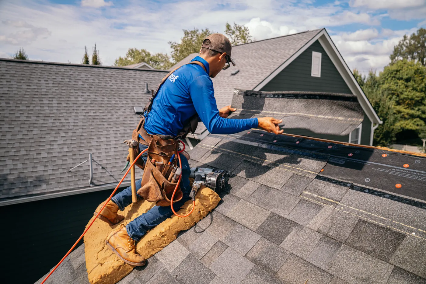 Roofing by Fairland Roofing near Southport, IN